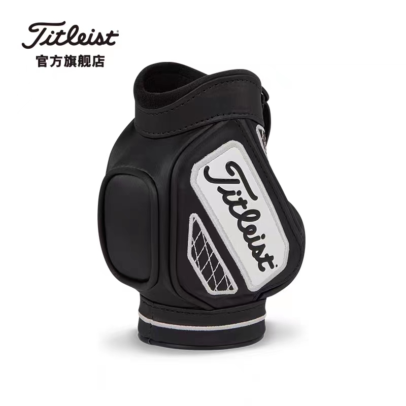 Titleist泰特利斯高尔夫球包筒23新品Desk Caddy桌面小球包文具筒