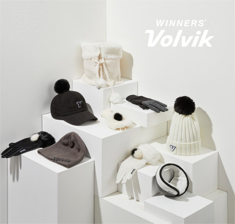 Volvik高尔夫球帽运动男士冬帽针织套头帽