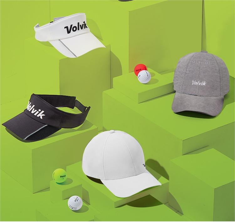 Volvik高尔夫球帽运动女士冬帽毛球针织套头帽