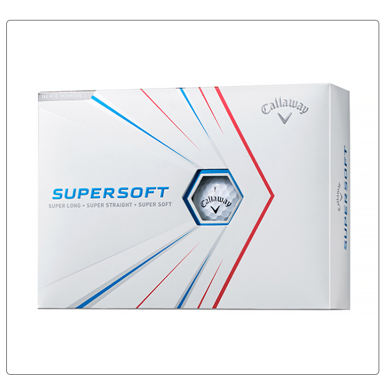 Callaway卡拉威官方高尔夫球全新Super Soft高尔夫球远距离Golf球