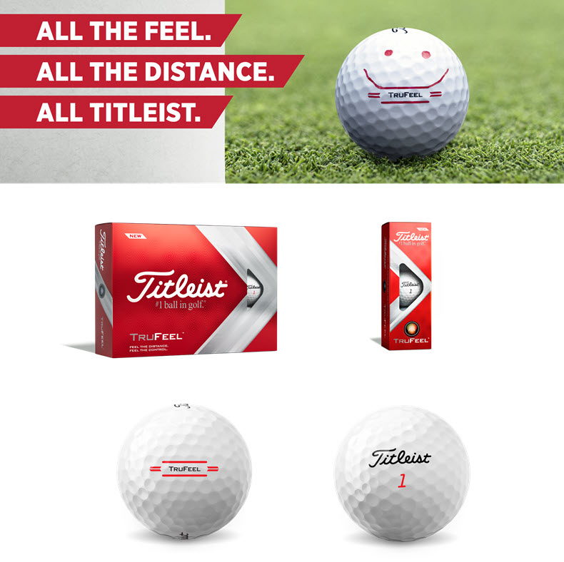 Titleist泰特利斯高尔夫球家族2022新成员TruFeel、AVX、Velocity
