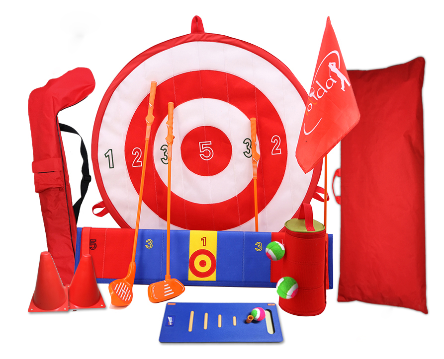 好莱迪品牌青少年高尔夫校园教学装备套装训练包