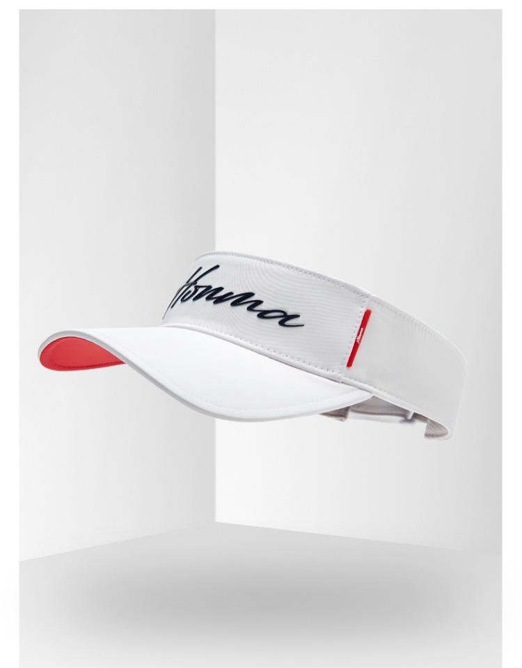 HONMA 女士无顶高尔夫球帽 夏日清凉透气防晒HUHX018R021