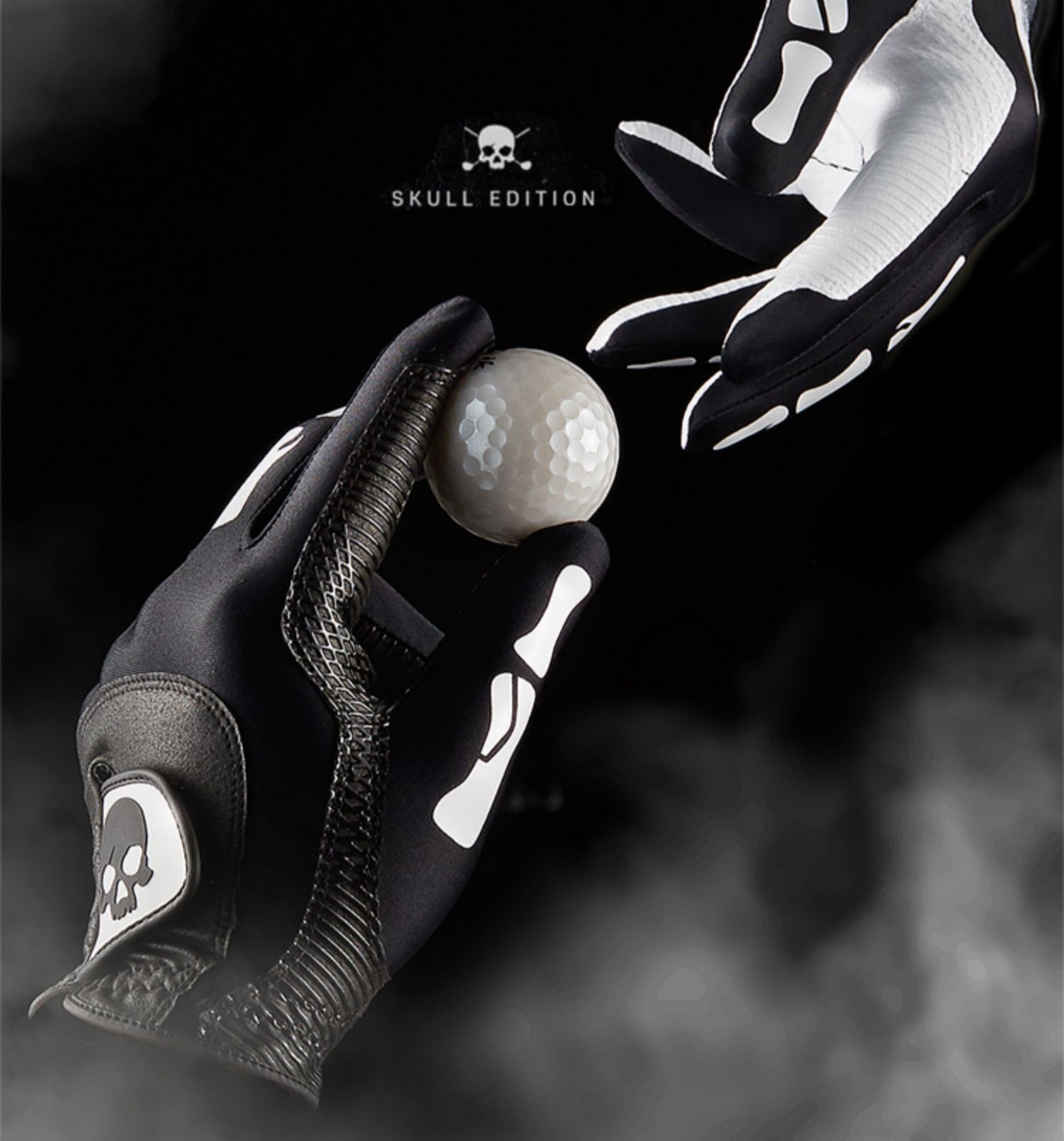 Volvik高尔夫球骷髅手套左手单只防滑耐磨限定款礼品用品