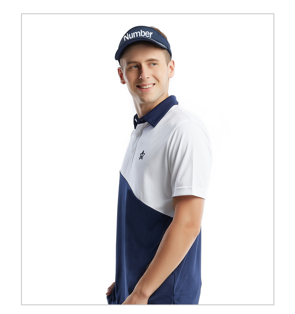 Number 高尔夫球帽 无顶帽 遮阳帽 男女通用情侣款 NMH-036