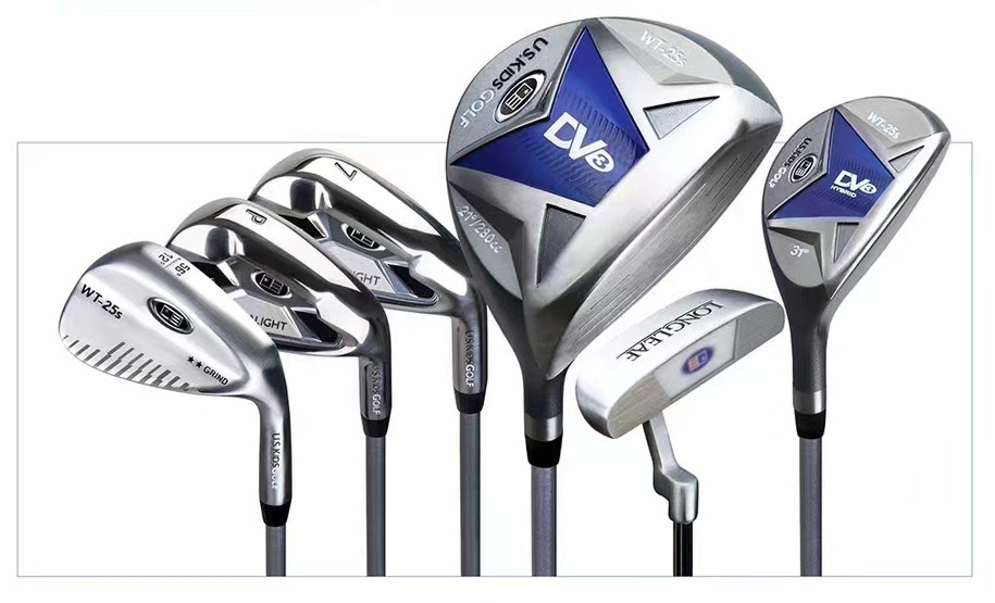 Uskids高尔夫球杆USK儿童青少年套杆TS3专业比赛职业款钛合金