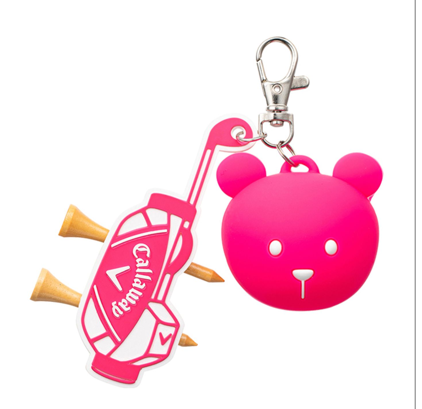 【限量版】Callaway卡拉威配件22新BEAR-S高尔夫球和球TEE收纳袋