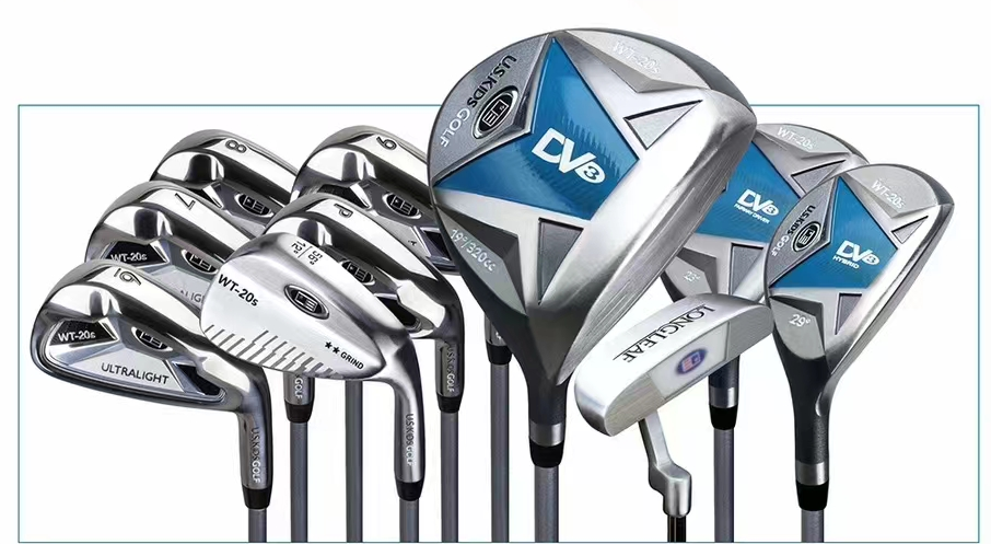 Uskids高尔夫球杆USK儿童青少年套杆TS3专业比赛职业款钛合金