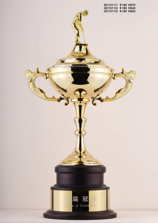 GOLF金属奖杯 款式精美 欢迎定制