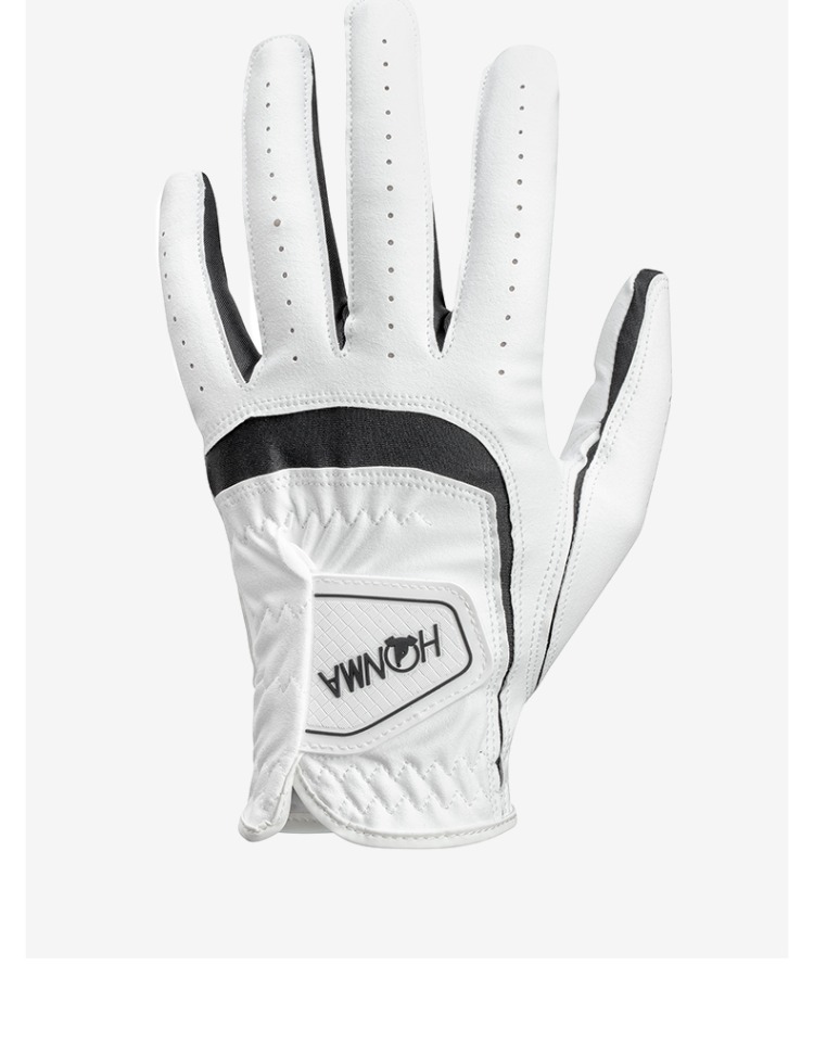 HONMA 2022新品高尔夫手套单只装 超纤布材质GC13227