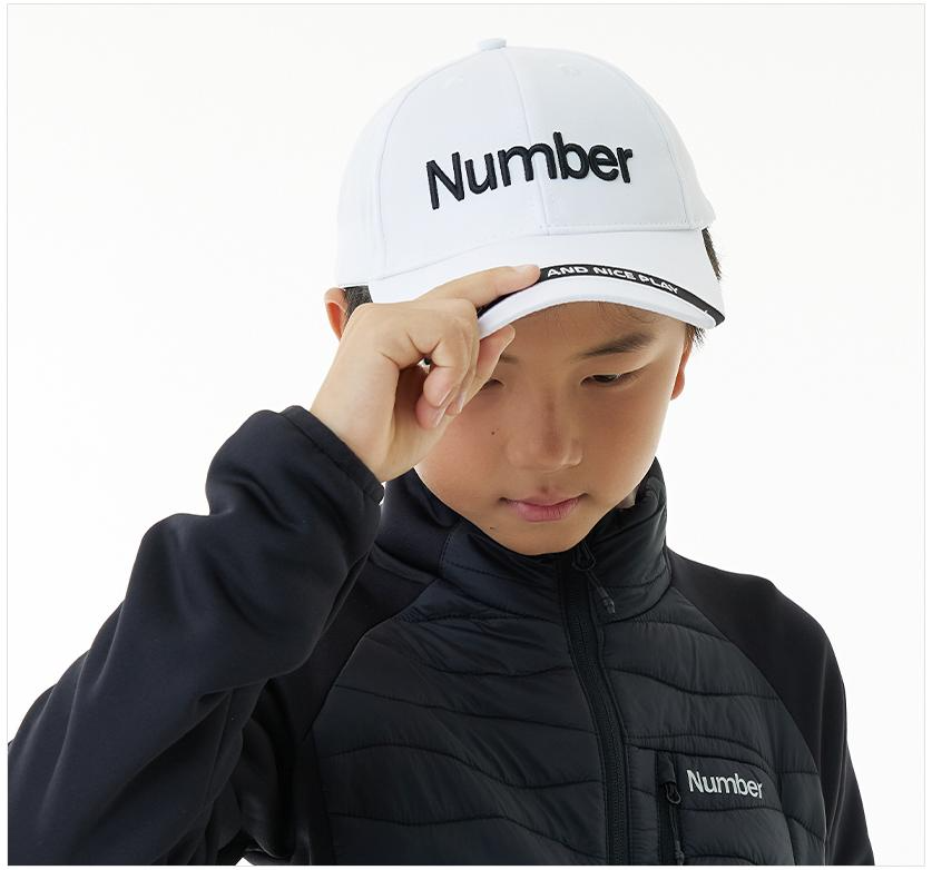 【新品】Number 高尔夫儿童球帽 防晒遮阳 可调节大小 NMH-203