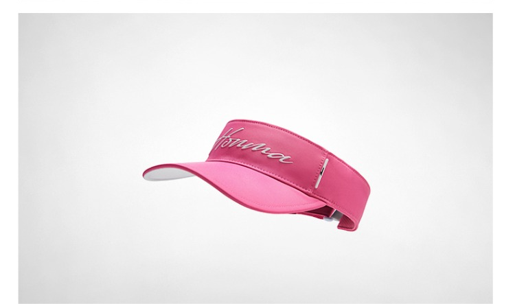 HONMA 女士无顶高尔夫球帽 夏日清凉透气防晒HUHX018R021