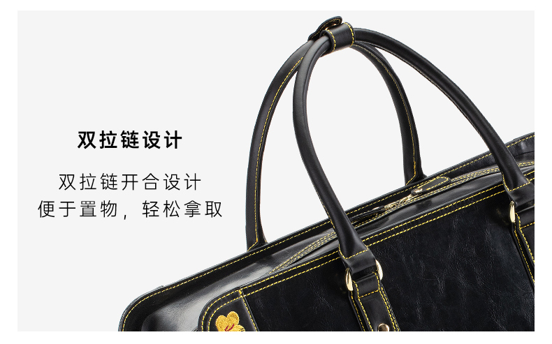 HONMA2022新款高尔夫衣物包潮流实用大容量刺绣运动手提包BB2138