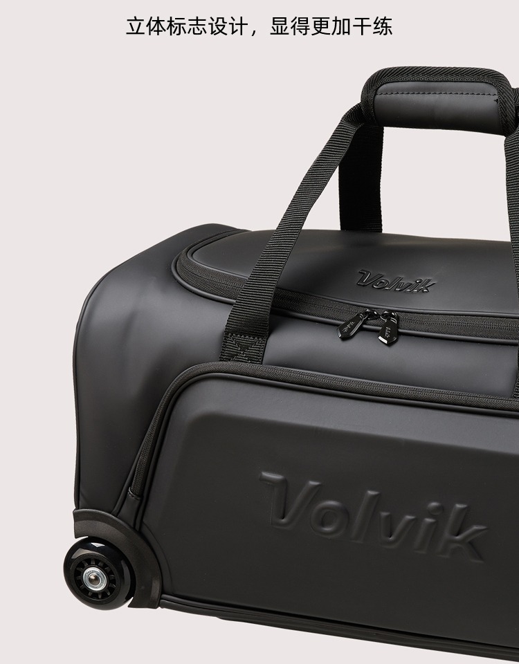 Volvik高尔夫衣物包轻便大容量拉杆轮式波士顿包golf用品