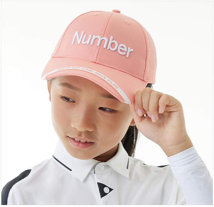 【新品】Number 高尔夫儿童球帽 防晒遮阳 可调节大小 NMH-203