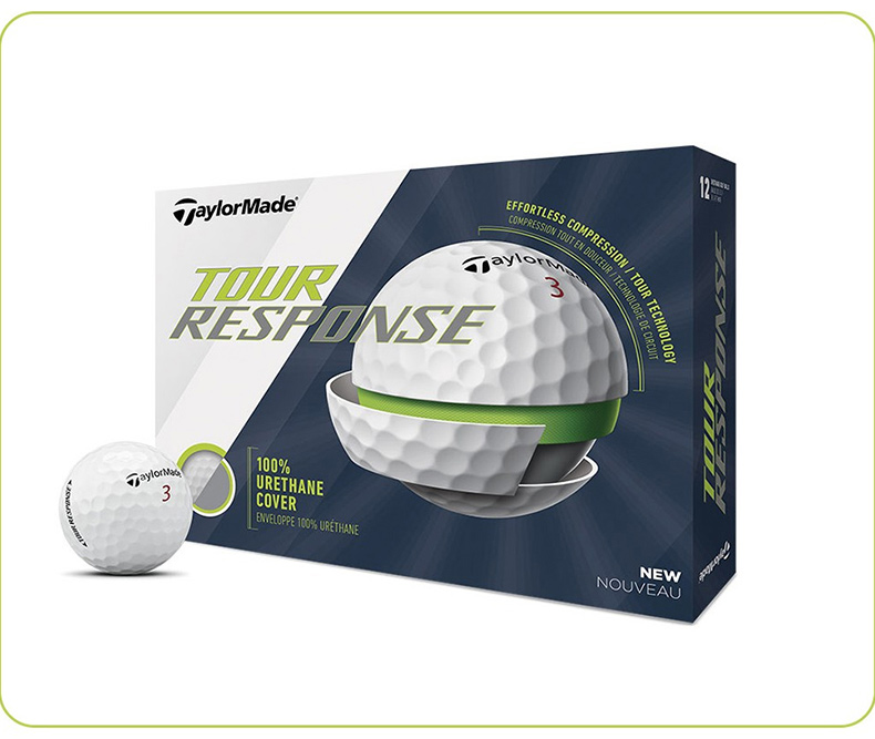 TaylorMade泰勒梅高尔夫球新款三层球golf球可团购定制LOGO