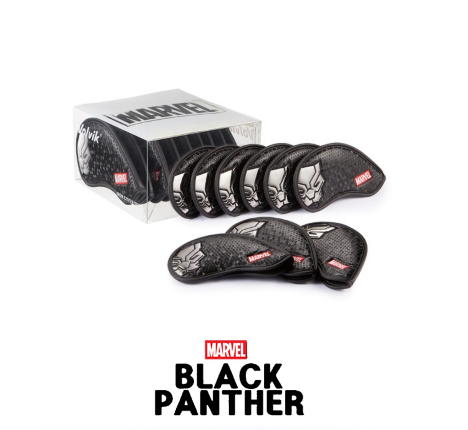 Volvik高尔夫球杆头套漫威款铁杆套美国长帽头套golf用品