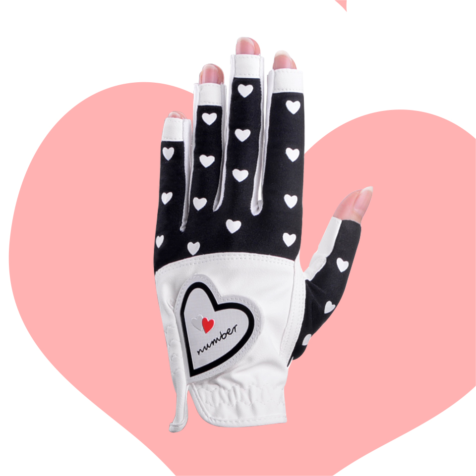 Number 高尔夫女子手套 露指 NL-17