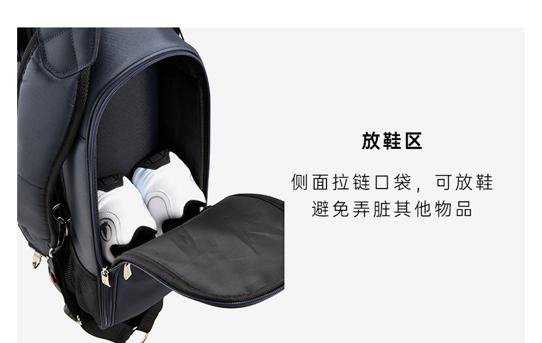 HONMA 2022新款高尔夫球包时尚轻便多功能便携轮子包CB12214