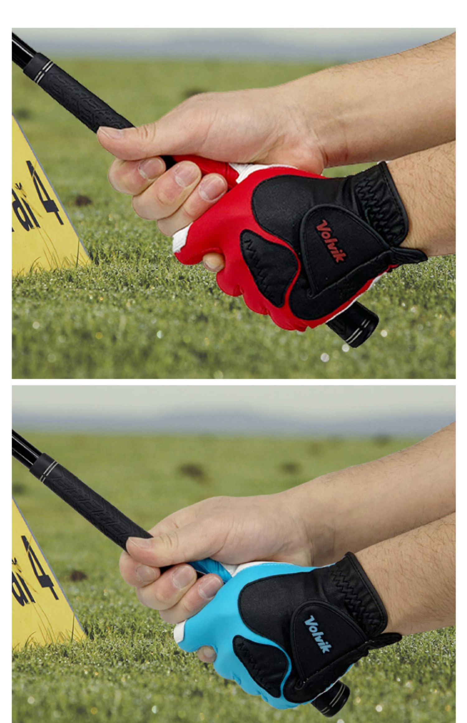 Volvik高尔夫球手套男士舒适透气耐磨小羊皮防滑golf用品