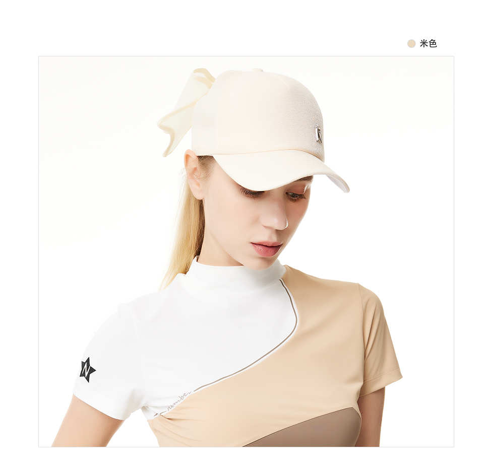 Number高尔夫女士遮阳帽NMH-043