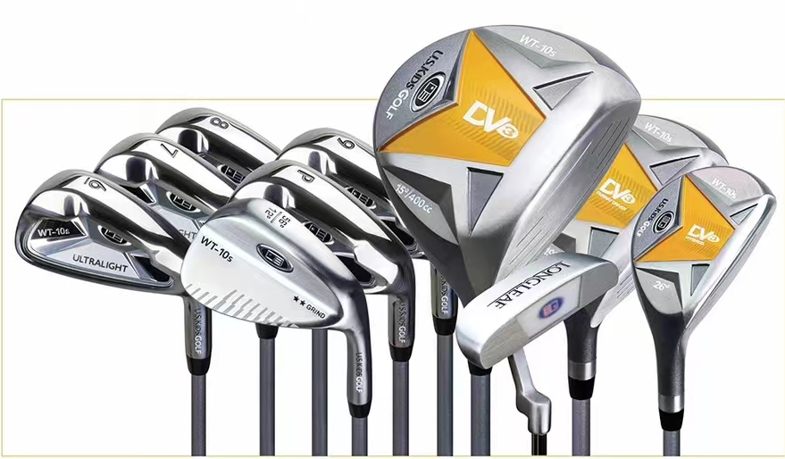 Uskids高尔夫球杆USK儿童青少年套杆TS3专业比赛职业款钛合金