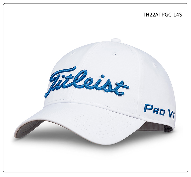 Titleist泰特利斯高尔夫球帽男22全新TP可调节运动男帽职业遮阳帽