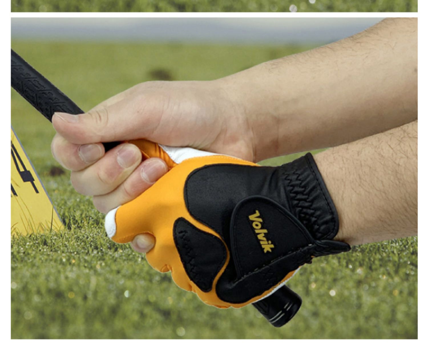 Volvik高尔夫球手套男士舒适透气耐磨小羊皮防滑golf用品