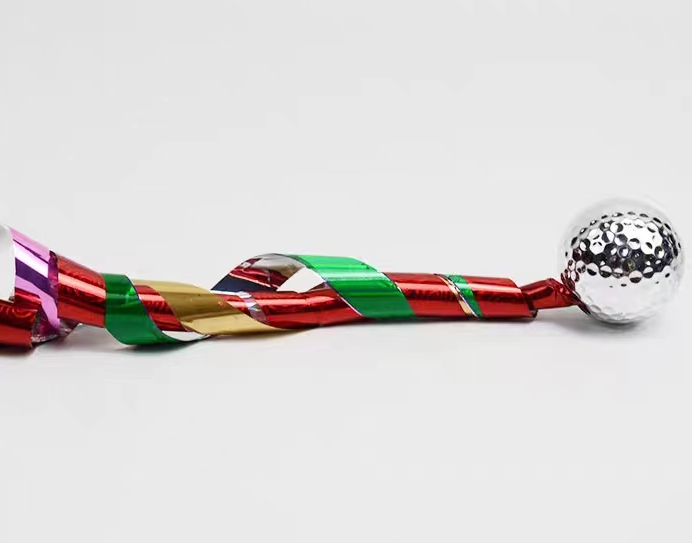 高尔夫彩带球 适用于开幕式用球各种活动赛事