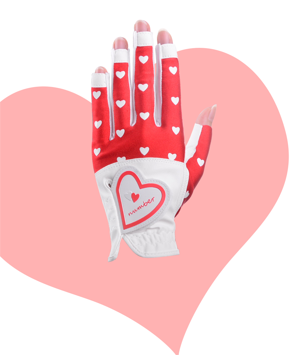 Number 高尔夫女子手套 露指 NL-17