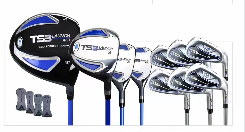 Uskids高尔夫球杆USK儿童青少年套杆TS3专业比赛职业款钛合金