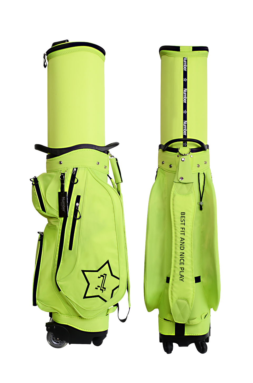 Number 高尔夫伸缩拖轮杆包 NMC-009