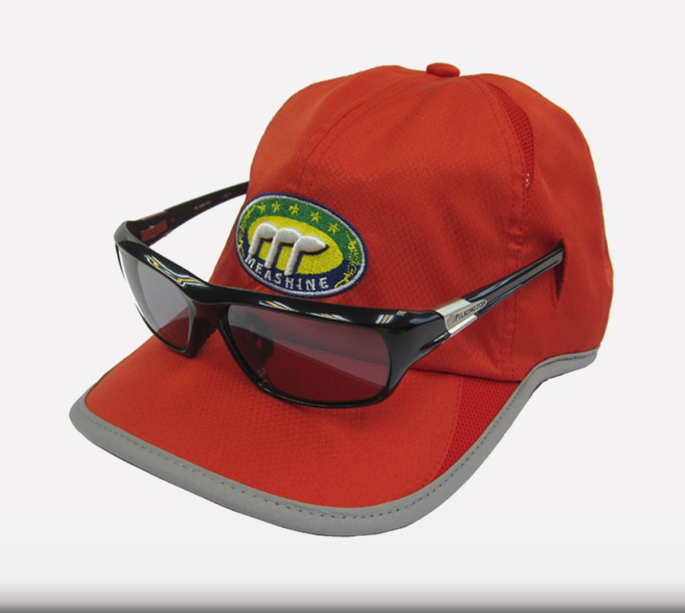 MEASHINE美晟高尔夫球帽男士 高尔夫遮阳帽子 带眼镜插孔 超轻款