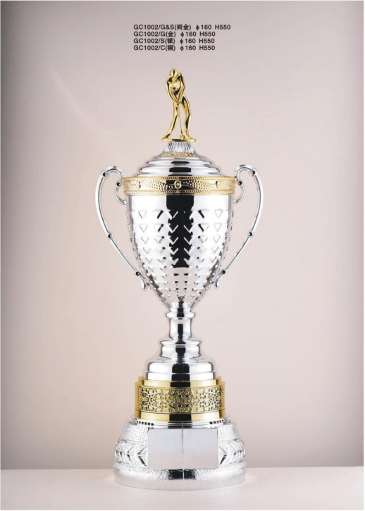 GOLF金属奖杯 款式精美 欢迎定制