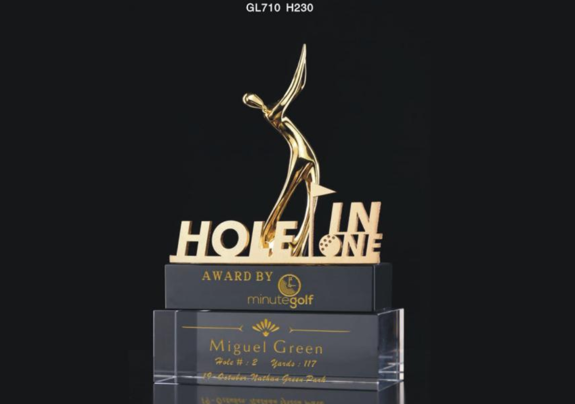 GOLF金属奖杯 款式精美 欢迎定制