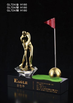 GOLF金属奖杯 款式精美 欢迎定制