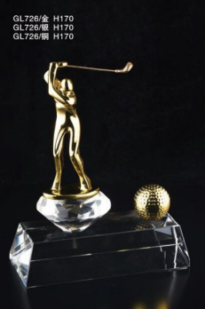 GOLF金属奖杯 款式精美 欢迎定制