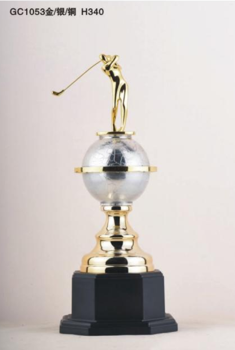 GOLF金属奖杯 款式精美 欢迎定制