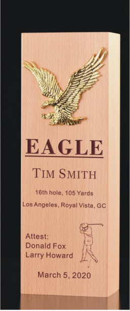 GOLF金属奖杯 款式精美 欢迎定制