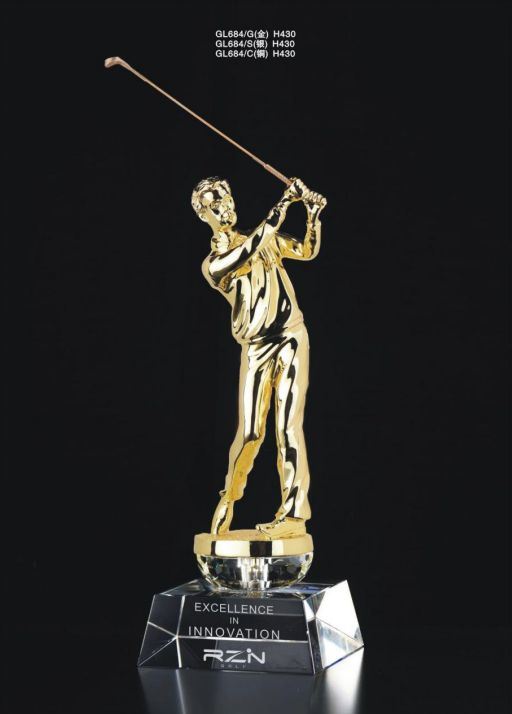 GOLF金属奖杯 款式精美 欢迎定制