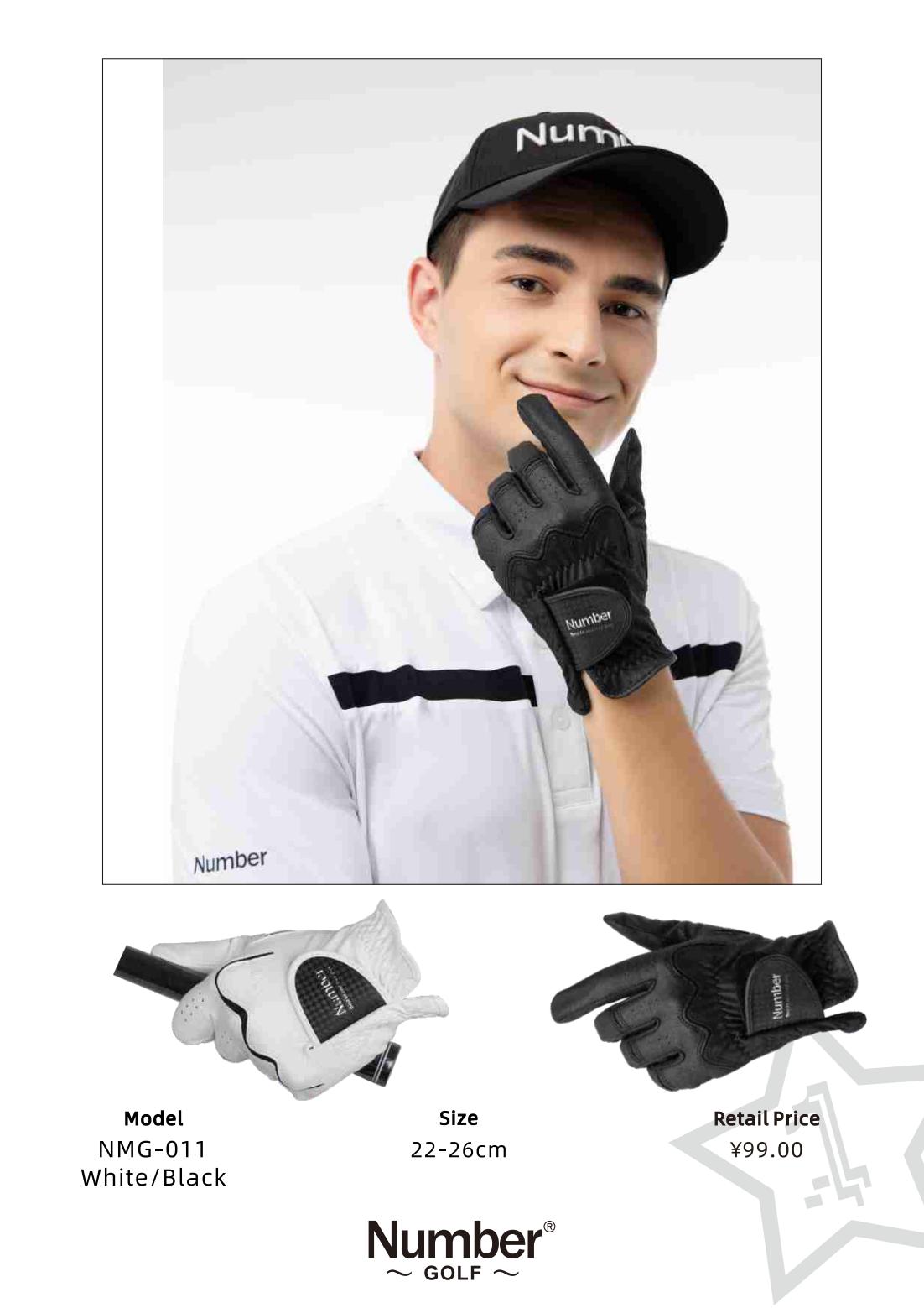 Number男士手套