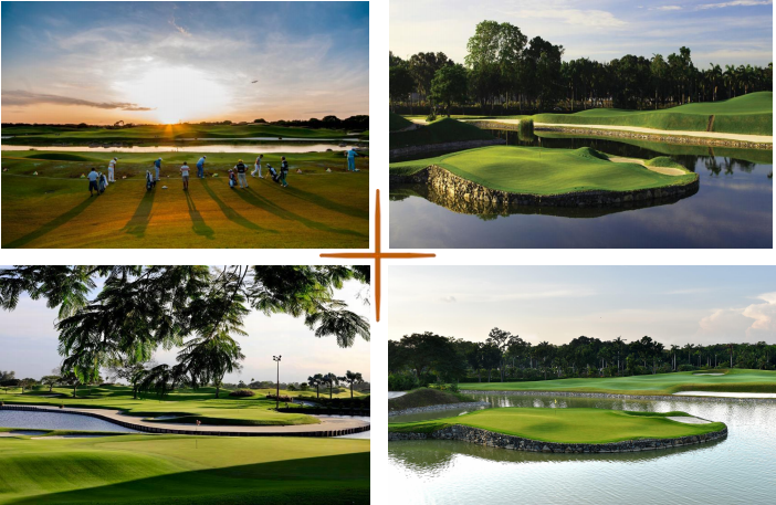 【新加坡】：拉古娜-大师场+滨海湾+圣淘沙5天4晚3球