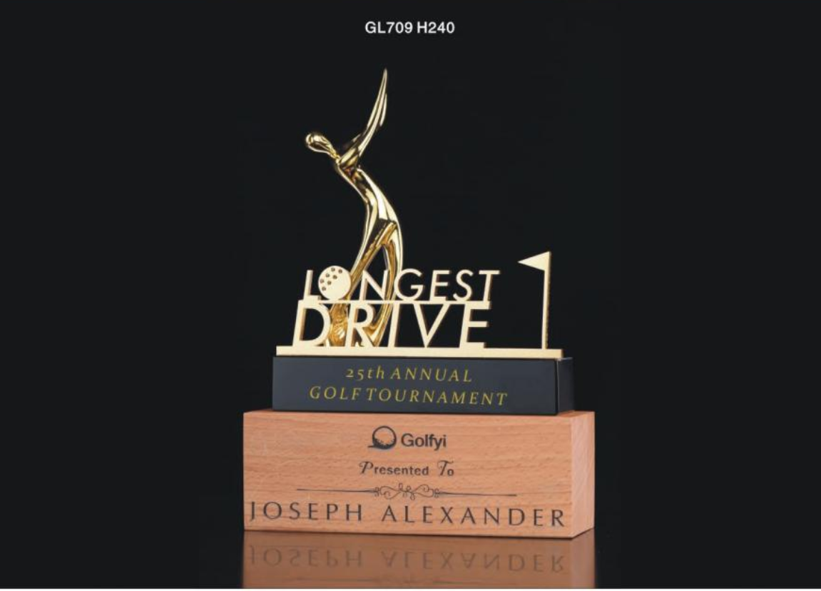 GOLF金属奖杯 款式精美 欢迎定制