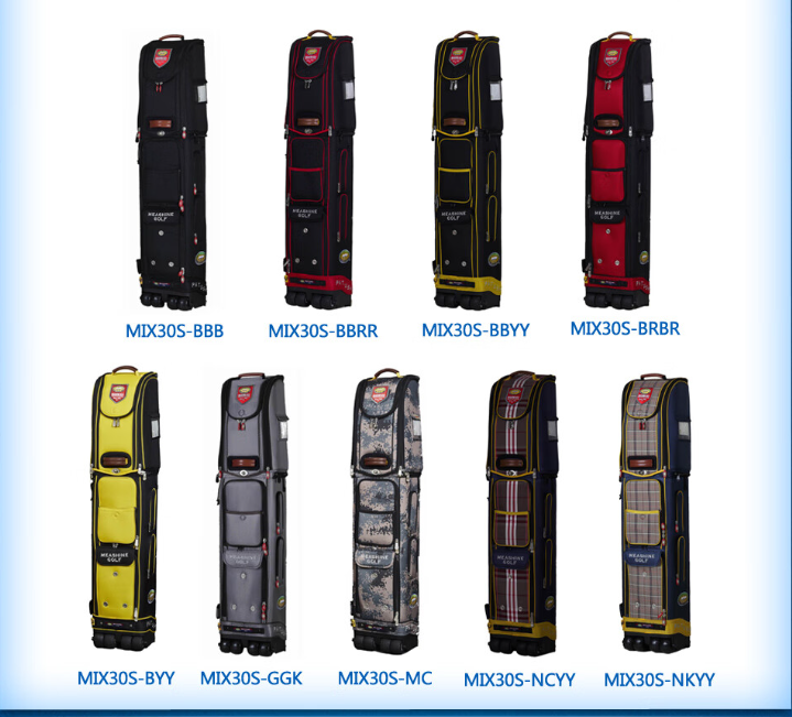 MEASHINE美晟高尔夫球包MIXfu翻盖系列万向轮航空包大容量车载