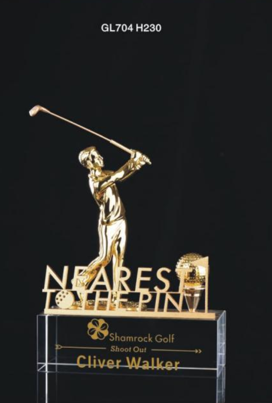 GOLF金属奖杯 款式精美 欢迎定制
