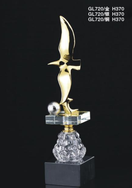 GOLF金属奖杯 款式精美 欢迎定制