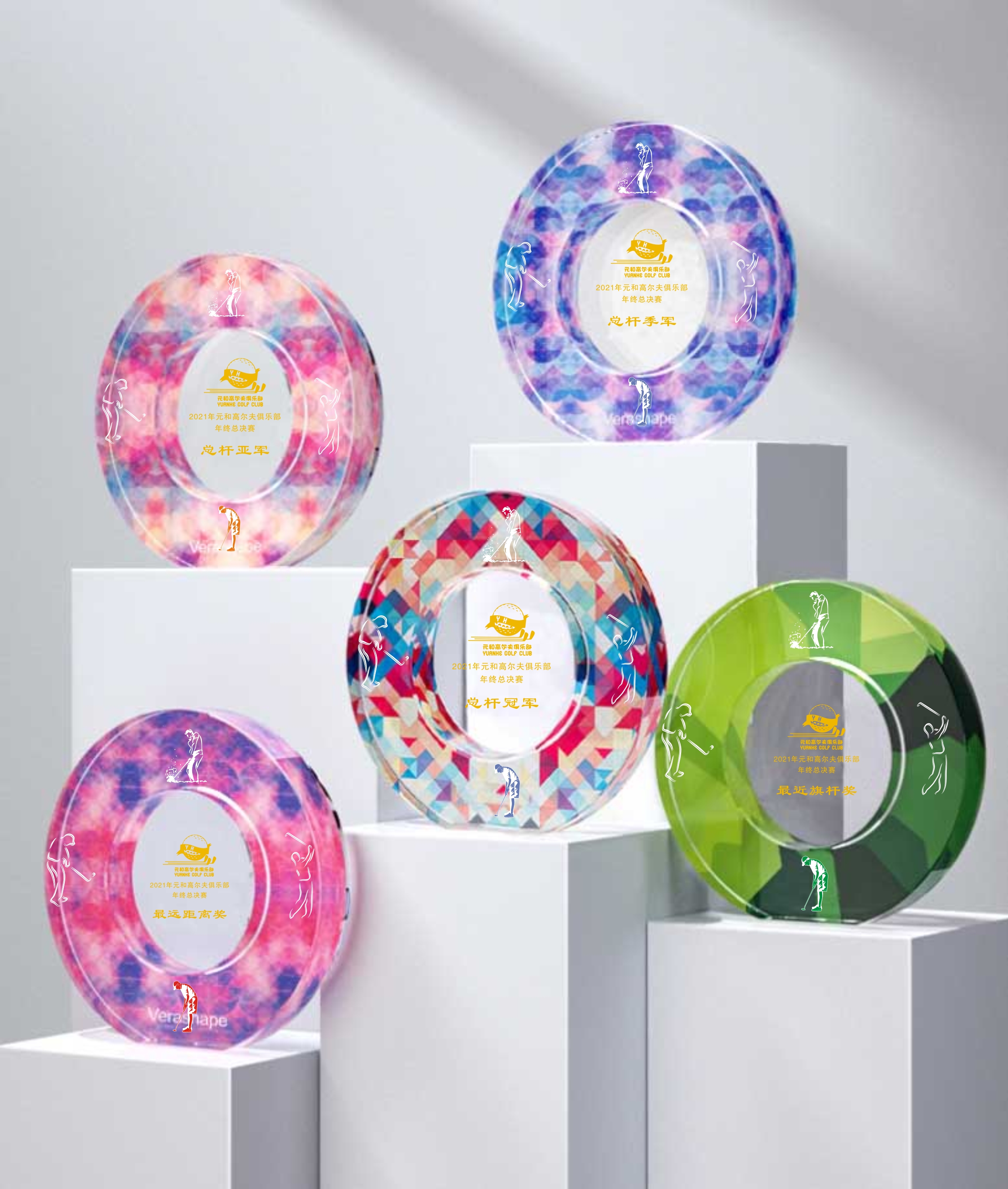 GOLF金属奖杯 款式精美 欢迎定制