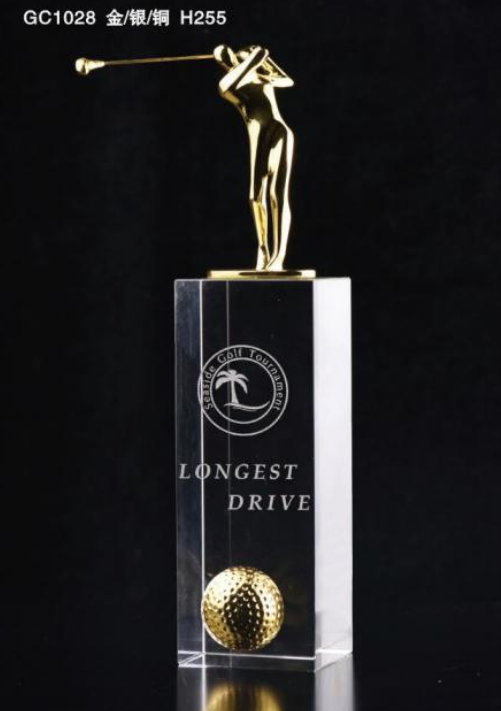 GOLF金属奖杯 款式精美 欢迎定制