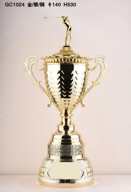 GOLF金属奖杯 款式精美 欢迎定制