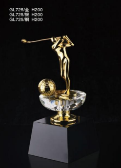GOLF金属奖杯 款式精美 欢迎定制